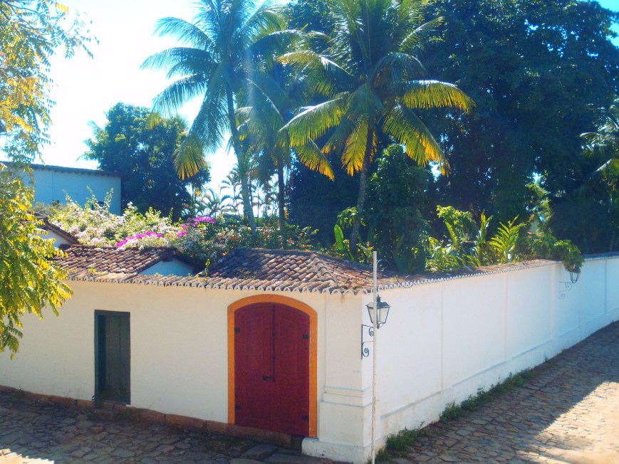 The view from our balcony in Paraty