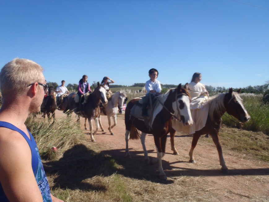 Down a dirt lane, we stumbled across a cowboy festival